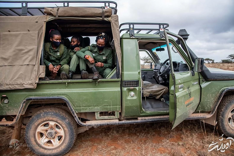 تصاویر/زنان محیط‌بانی که جان خود را برای حیات‌وحش به خطر می‌اندازند